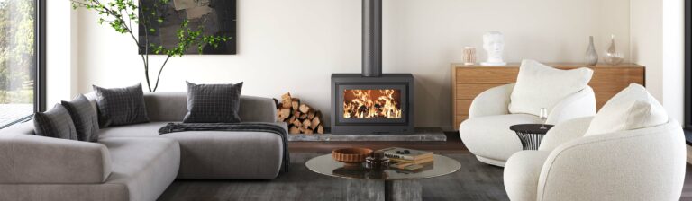 Kemlan Halo 800 freestanding wood fireplace